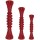 Percell 6 &quot;Nylon Dog Chew Spiral Bone Rasberry Duft