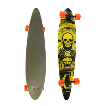 Skating Long Board Complete Maple Skateboard