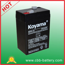 VRLA Battery AGM Battery Lighting Battery 4ah 6V