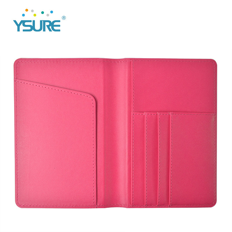 Ysure Custom Logo Pu lederen creditcardhouder