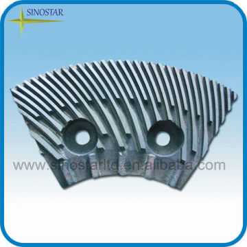 550mm diameter double disc refiner plate