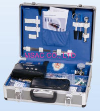 Aluminum First Aid Cases , Empty First Aid Kit Box For Carry Medical Tools