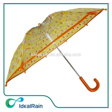 Transparency PVC kids umbrella 35cm