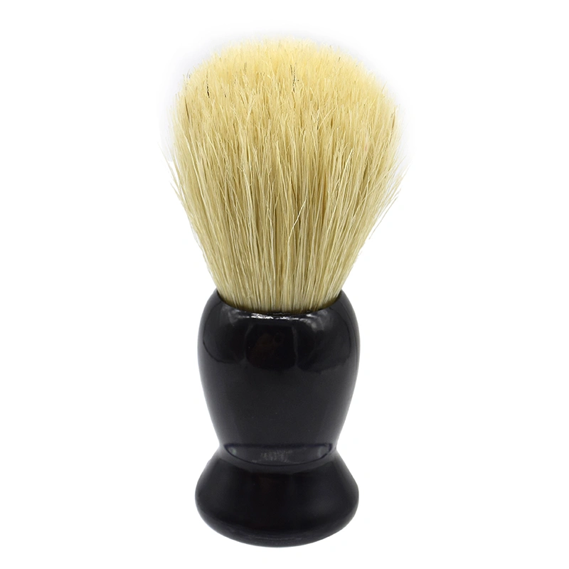 High Quality Plastic Handle Male Beard Shaving Brush Nylon Hair Foam Brush for Male Grooming