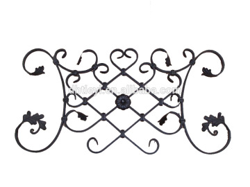 steel scroll bending wrought iron decorative compoents for fence