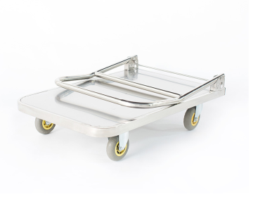 Stainless Steel Foldable Platform Hand Cart