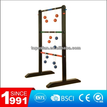 Ladder golf ball game