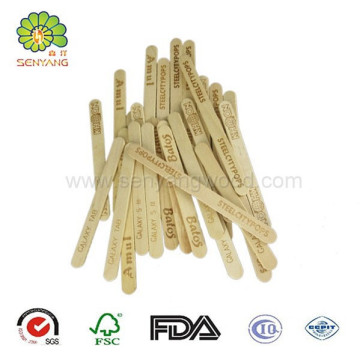 wooden spoon birch wood ice cream sticks and spoons