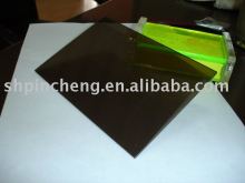 polycarbonate panel brown color