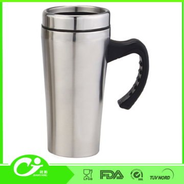 stainless steel gift straw 500ML knuckle duster mug