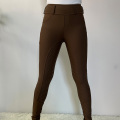 Calças de leggings equestres marrons