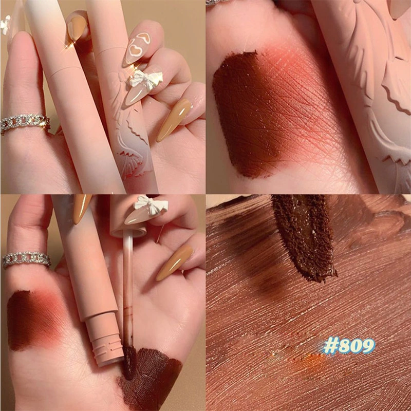 Lip Gloss Private Label Cosmetics Lip Gloss Pigment Clay Moss Liquid Lipstick Makeup