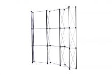 Spring pop up stand with lights for advertising