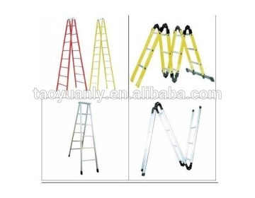 Aluminum extrusion profile for step ladder