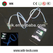 WIK black mini usb cable lighting usb cable