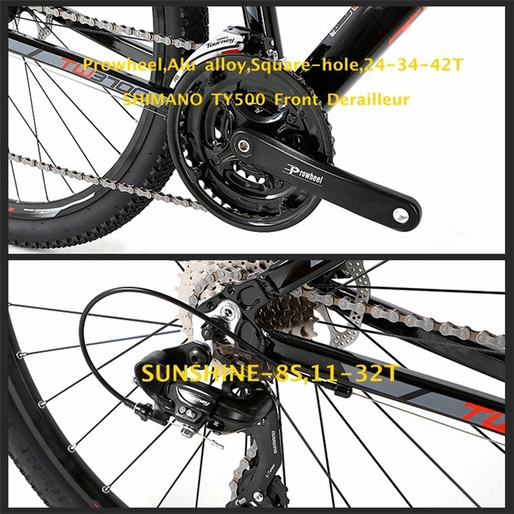 26 aluminium alloy bike 21speed mountain bicycle/full suspension mountain bike/mountain bike carbon