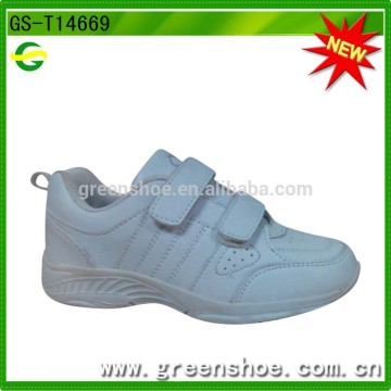 New style children white school shoes