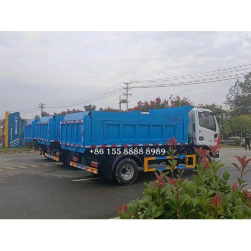 Dongfeng 4x2 trak sampah satu gandar