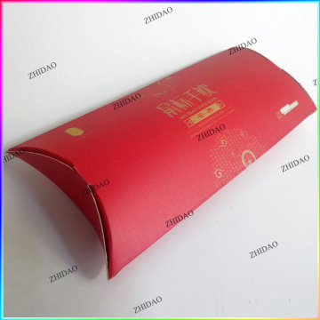 Fashion customized paper pillow box wholesale, paper box manufacturer