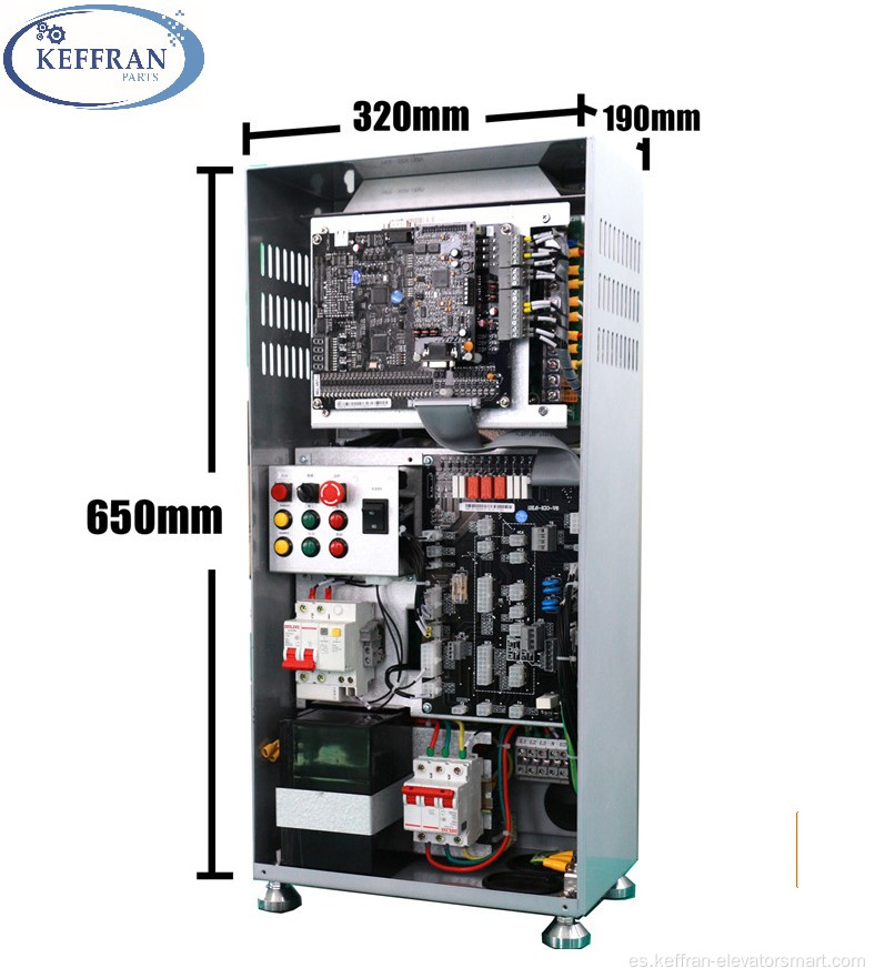 Armario controlador de luz azul 380V