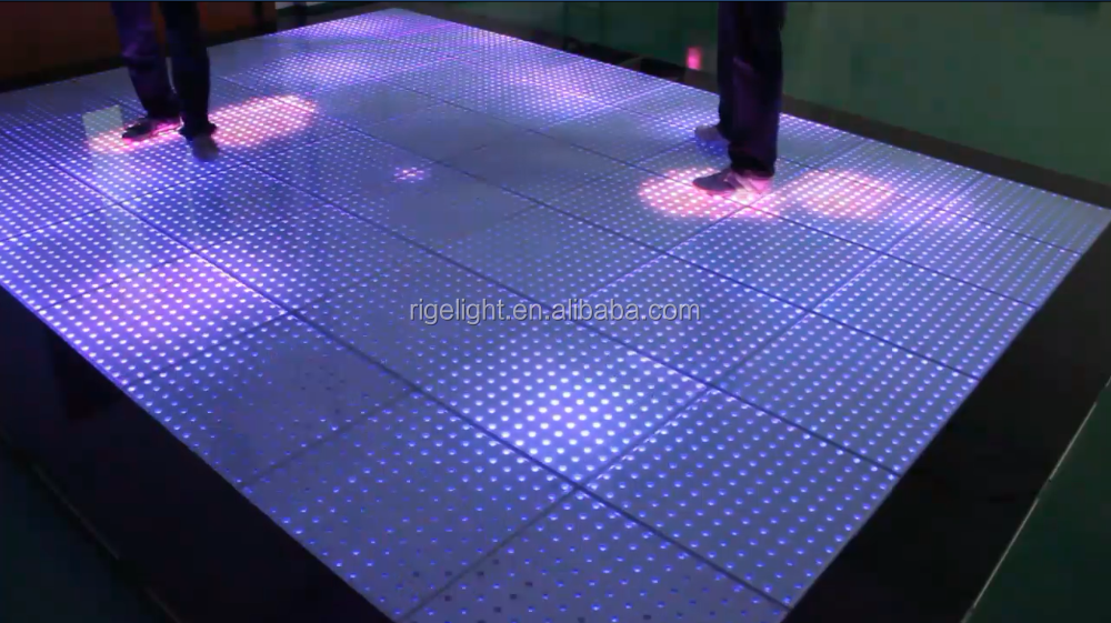 Online wholesale 8x8 Pixels interactive led dance floor projection system