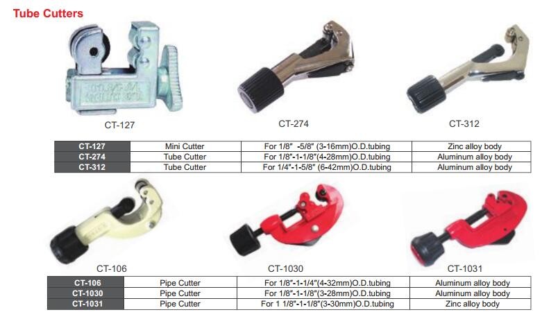 Refrigeration tools Tube cutter Pipe cutter for copper tube (CT-127)