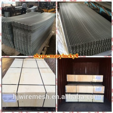 Flattened Galvanized Expanded metal sheet/Flattened expanded sheet