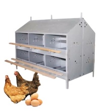 Agrieso 24 Hole Mobile Chicken Egg Nesting Box
