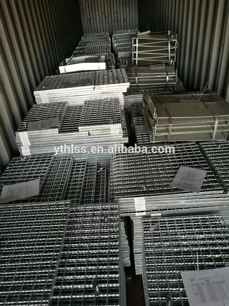 Factory price Forge welded HDG steel grating steel bar grating