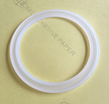 Coffee Cup White Clear Silicone Gaskets