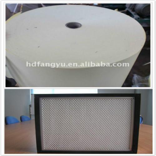 H13 fiberglass 0.3 micron HEPA filter paper