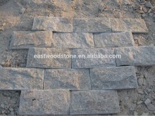 green mushroom and slate wall blocks