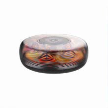 5 Inch Round Wireless Qi Charger with Night Light for Bedrooms and Offices