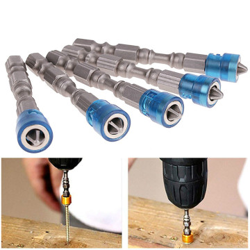 5pcs Magnetic Screwdriver Bit Non-slip Hex Single Head screwdriver Driver Set Plasterboard Screw Bits For Power Tools