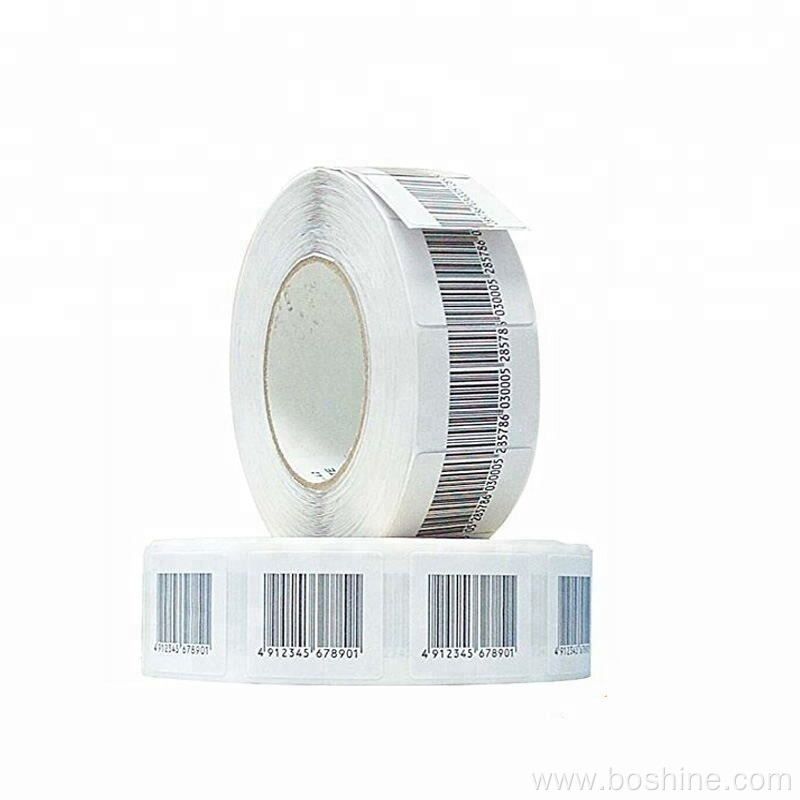 8.2 mhz barcode alarm sticker paper soft label