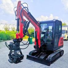 เครื่องมือขุดรถขุด mini Mini Mini Mini Excavator 3.5 ตัน