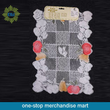 hot sale cotton lace placemat