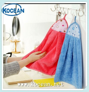 microfiber cartoon soft textile hand towel hand towel