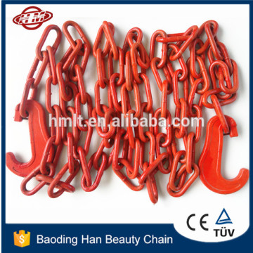 G80 13mm Lashing Chain with C Hook