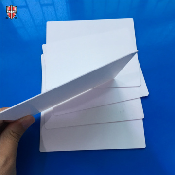 foglio di ceramica bianco allumina Al2O3 stampaggio bianco