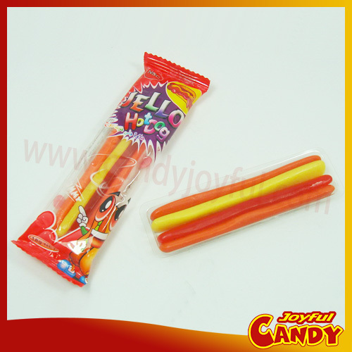 Hot dog gummy candy