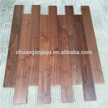 Reclaimed parquet walnut engineered flooring with factory price