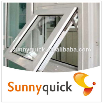 top hung ventilation glass window /top hung casement windows / top hung casement aluminium windows