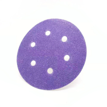 SABER 6inch 150mm Purple Ceramic Disc Sanding Abrasive for Sanders