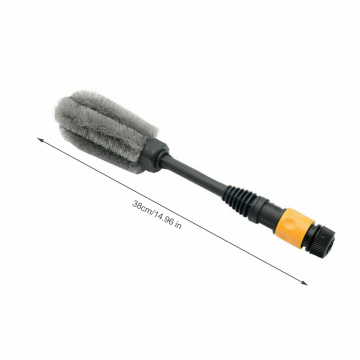 Brosse de nettoyage de voiture en plastique brosse de lavage de roue de voiture