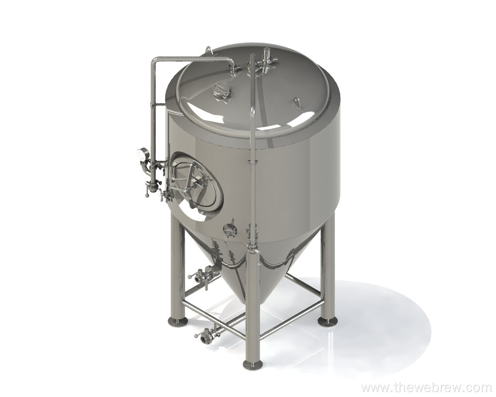 3.5BBL Stainless Conical Uni-tank