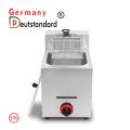 restaurant gas single deep fryer with 6L