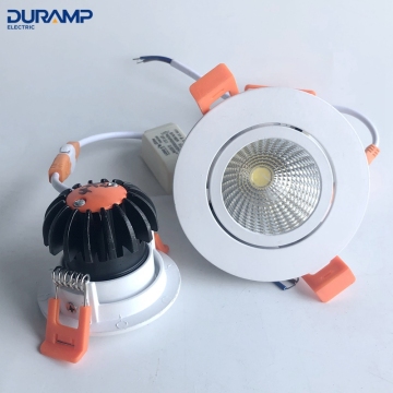 9W Aluminum LED COB Downlight
