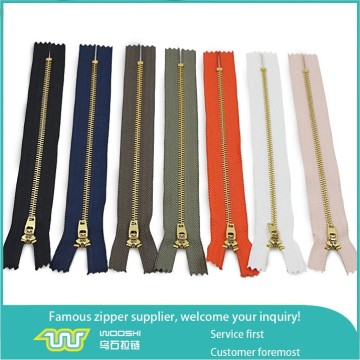 direct factory metal jeans zippers for wholesale in guangzhou China 2015