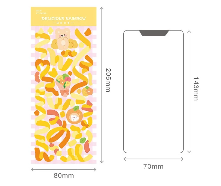 Shiny DIY Decorating Colorful Stickers